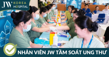 Bệnh viện JW chi 2 tỷ đồng tầm soát ung thư ctDNA cho hàng trăm nhân viên
