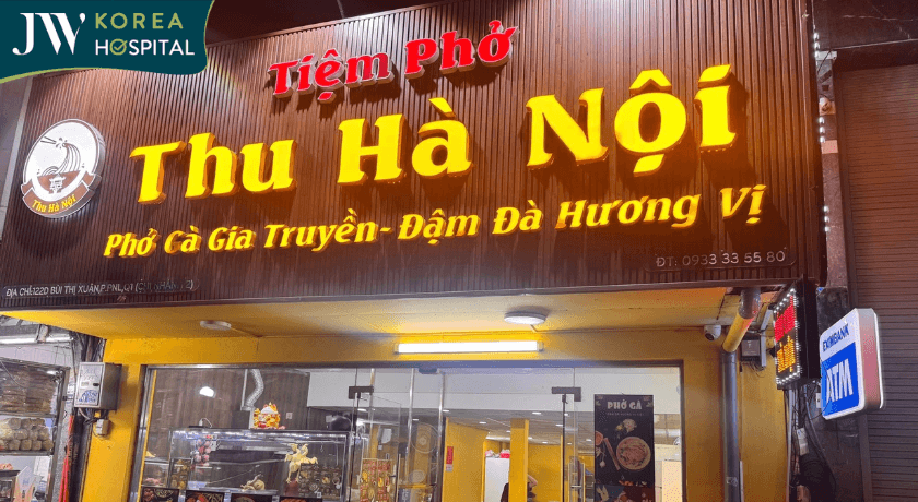tiệm phở thu hà nội