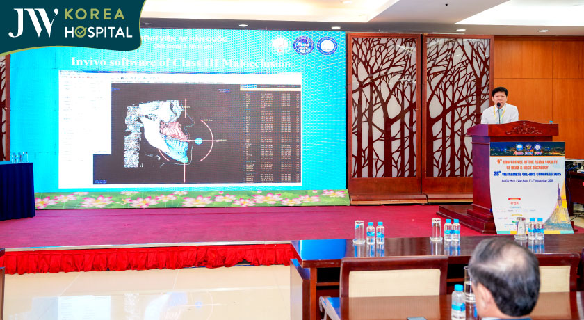 Bài báo cáo của bác sĩ Tú Dung gây ấn tượng mạnh với các chuyên gia trong lĩnh vực 