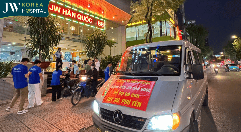 chuyến xe JW khởi hành trong đêm để kịp đến Phú Yên sáng hôm sau