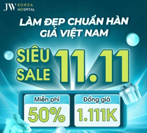 siêu sale tiệc độc thân 11.11 tại JW