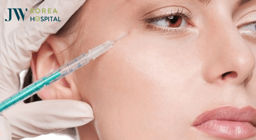 tiêm meso trẻ hóa mắt tại khoa da liễu bệnh viện JW