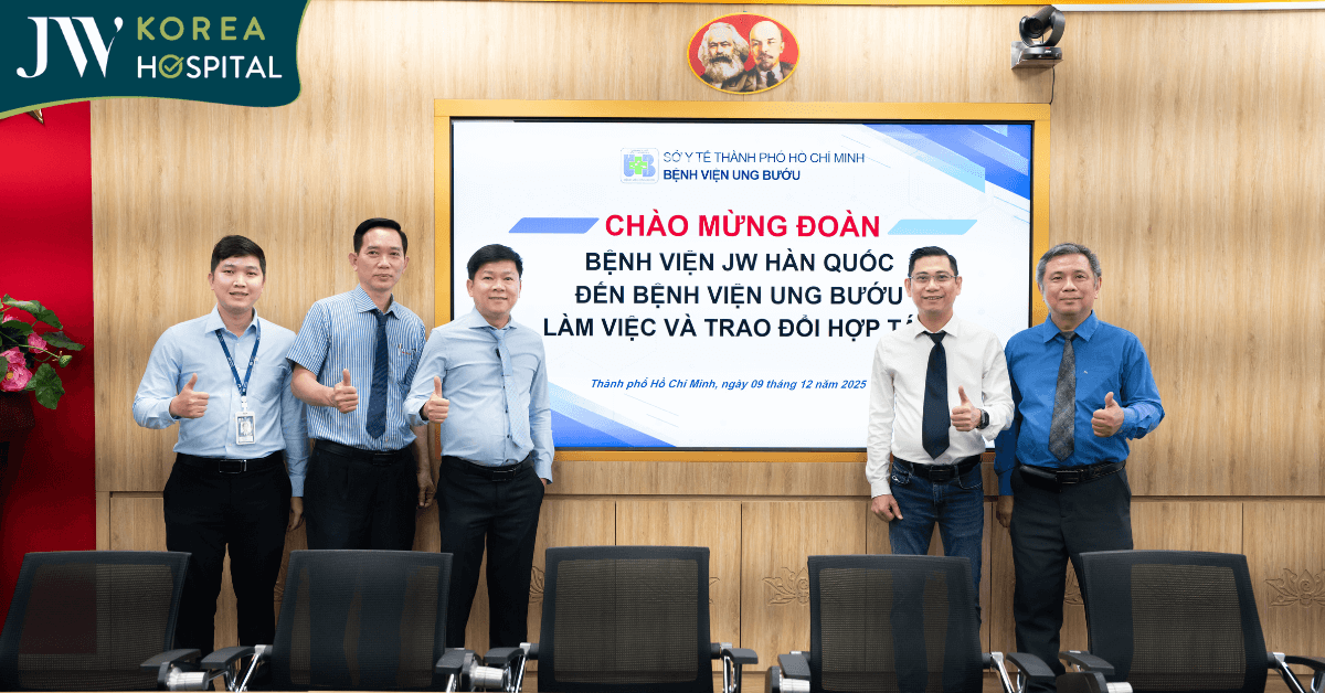 Bệnh viện JW hợp tác cùng Bệnh viện Ung Bướu TP.HCM: nâng cao điều trị u bướu
