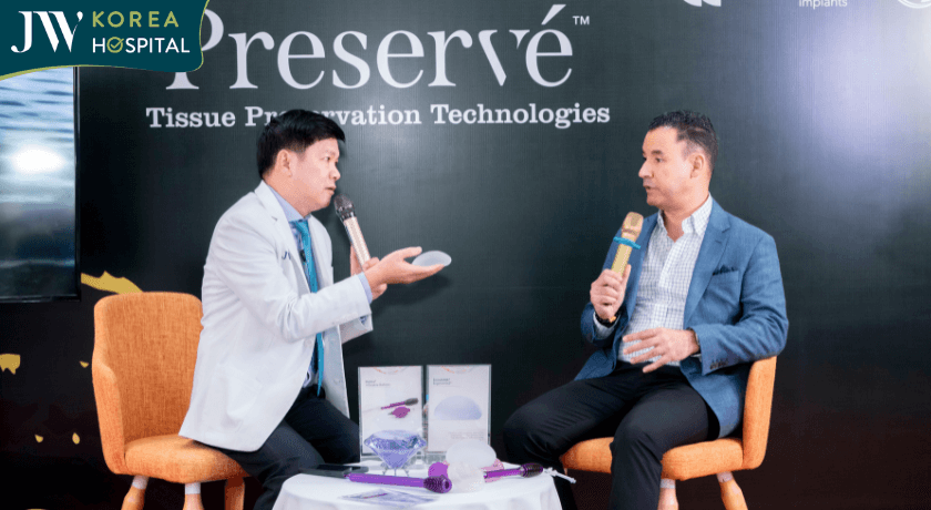 Buổi ký hợp tác Nâng ngực Preserve