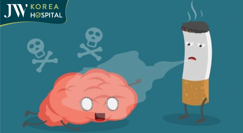 thuốc lá gây ảnh hưởng tiêu cực đến não bộ