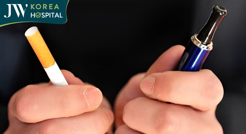 thuốc lá truyền thống hay thuốc lá điện tử vape đều gây nghiện như nhau