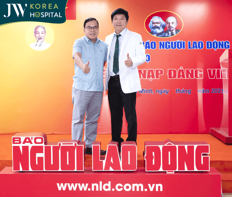 bác sĩ Tú Dung trong talkshow báo người lao động
