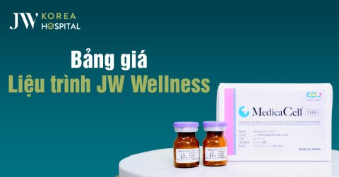 Liệu trình JW Wellness tại Bệnh viện JW Hàn Quốc giá bao nhiêu