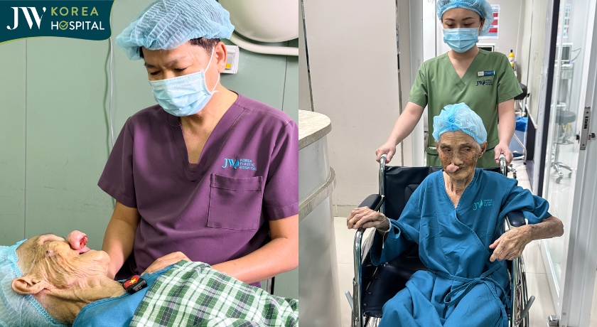 Bệnh nhân lớn tuổi và có nhiều bệnh nền được chú trọng quan tâm chăm sóc tại Bệnh viện JW