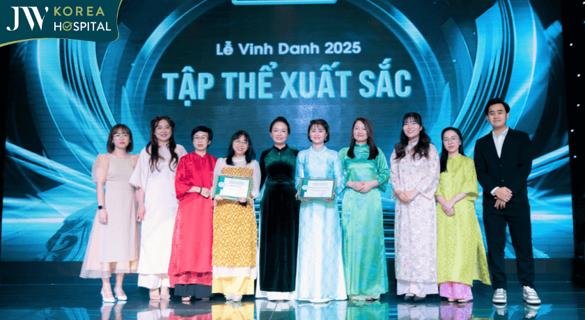 bệnh viện jw vinh danh tập thể xuất sắc năm 2025