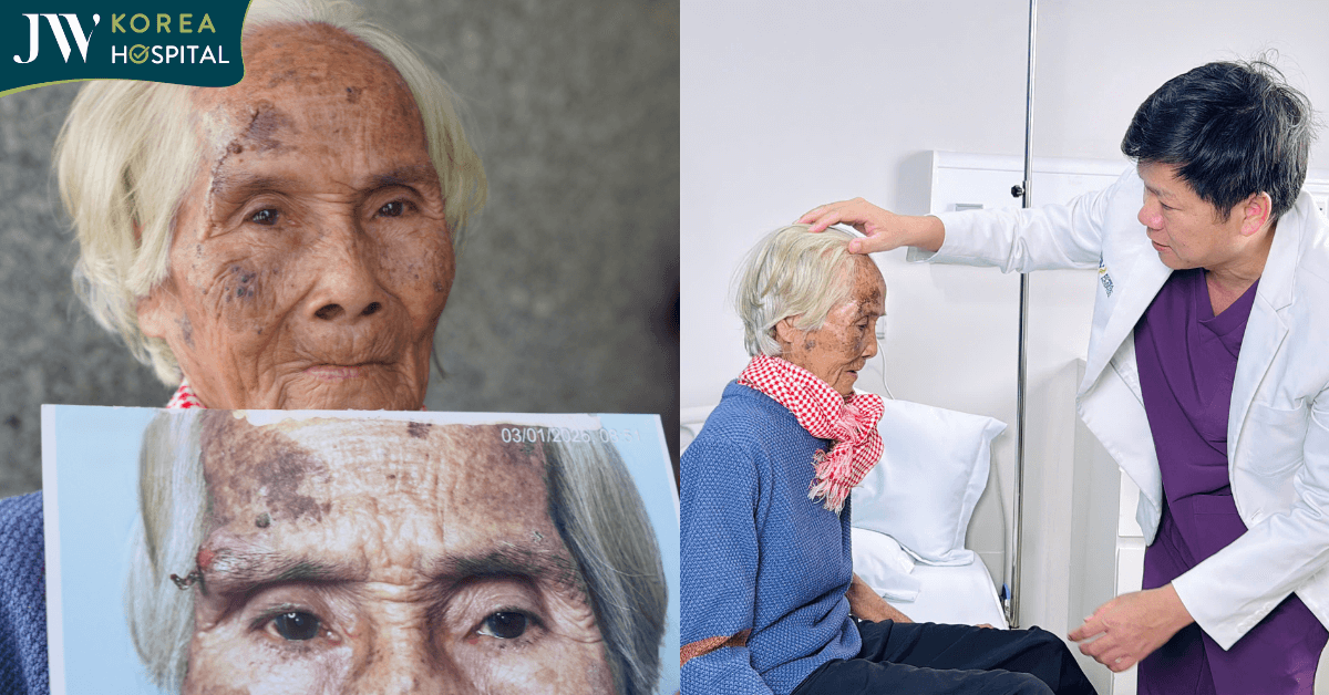 Cụ bà thay đổi gương mặt sau 7 ngày được bác sĩ Tú Dung cắt u miễn phí