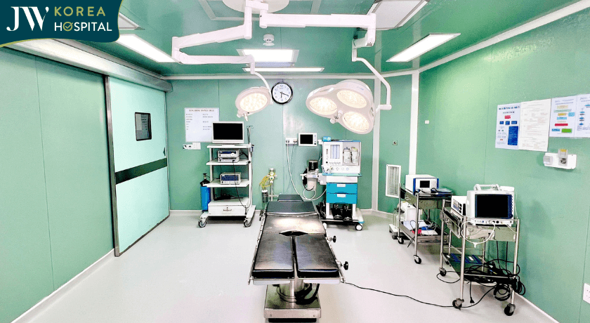 phòng phẫu thuật vô trùng