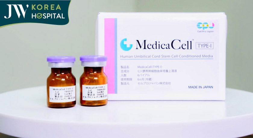 Các thành phần trong huyết tương tế bào gốc người MedicaCell TYPE-I của JW Wellness được lựa chọn và kiểm định kỹ càng đạt chuẩn y khoa