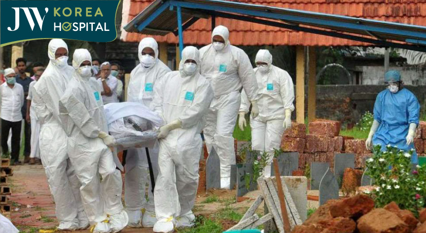 Vi rút Nipah có tốc độ lây lan không nhanh so với Covid 19 nhưng mức độ nguy hiểm và tỷ lệ tử vong cao hơn gấp nhiều lần