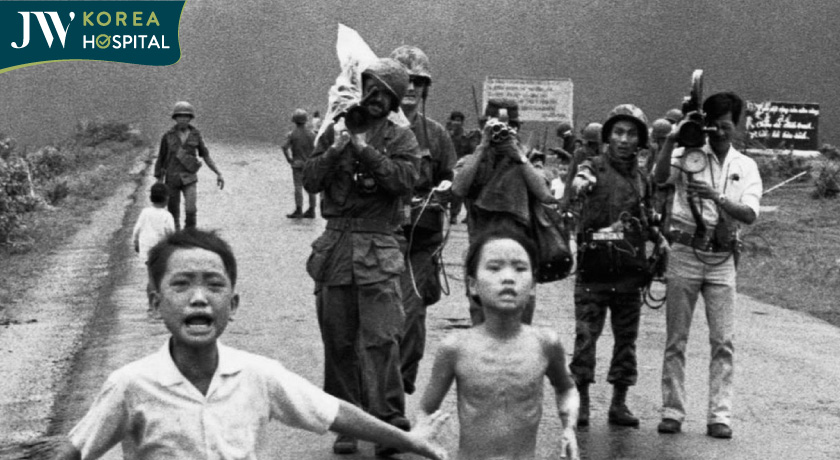Em bé Napalm thời chiến tranh Việt Nam
