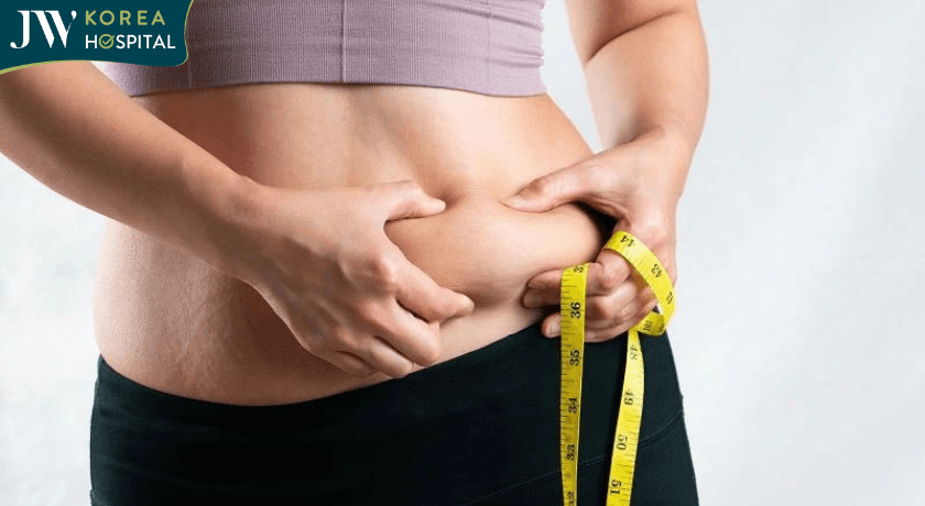 giảm mỡ bụng tại JW