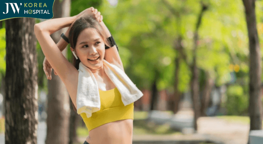 Tập thể dục giảm cân sau tết