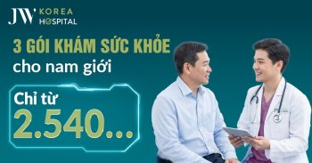 Ba lý do nam giới phải khám sức khoẻ định kỳ