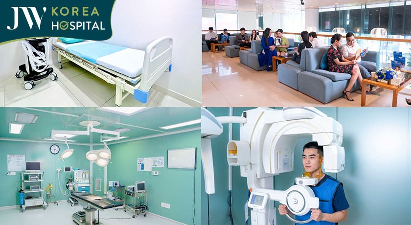 Cơ sở vật chất tân tiến tại Bệnh viện JW Hàn Quốc 