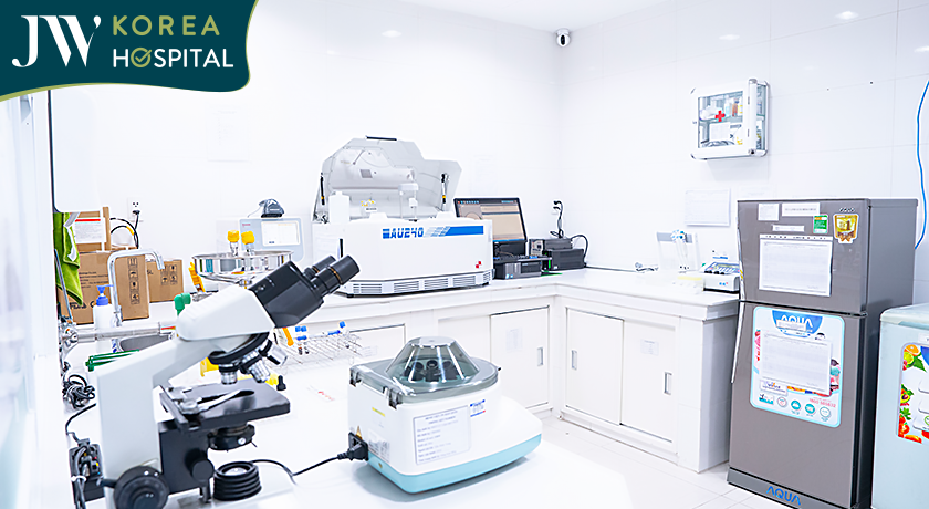 Cơ sở vật chất tại bệnh viện JW