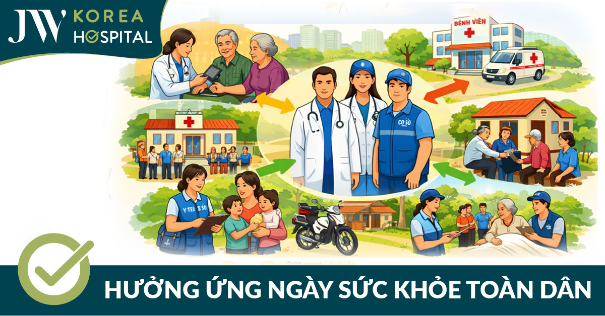 Hưởng ứng Ngày Sức khỏe Toàn dân 2026: Vì một Việt Nam khỏe mạnh