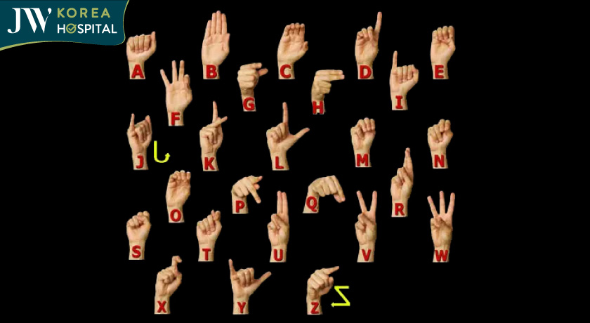 Bảng ký hiệu ngôn ngữ bằng tay