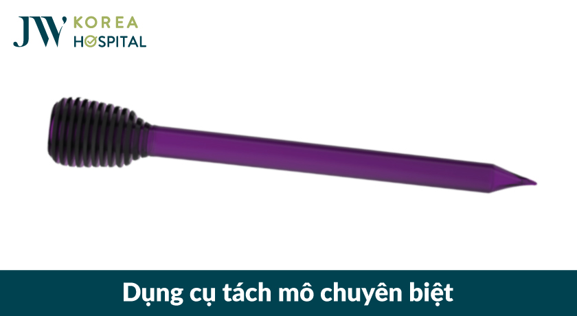 Dụng cụ tách mô chuyên biệt trong phẫu thuật nâng ngực bảo tồn