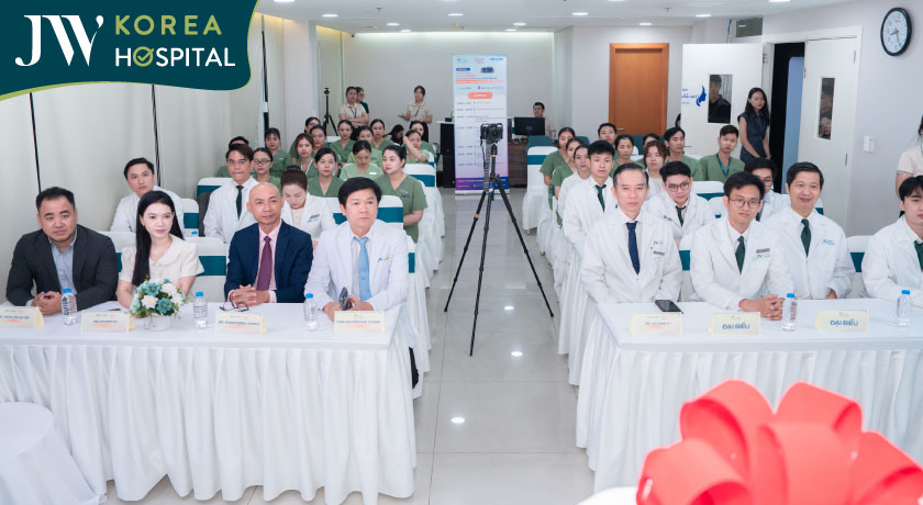 Toàn cảnh workshop ứng dụng công nghệ J-Plasma trong căng da mặt và co mô sinh học tại Bệnh viện JW