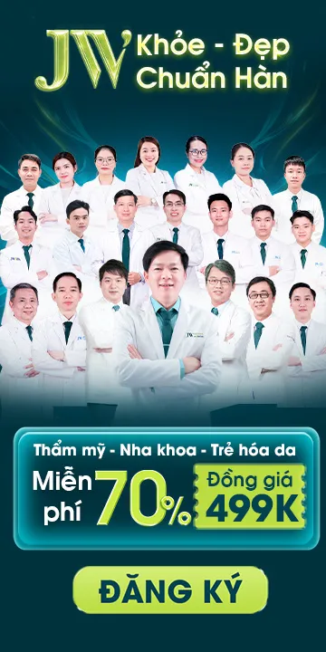 Banner khuyến mãi thẩm mỹ mới nhất từ bệnh viện JW