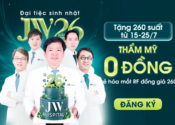 Ưu đãi lớn mừng sinh nhật JW 26 năm