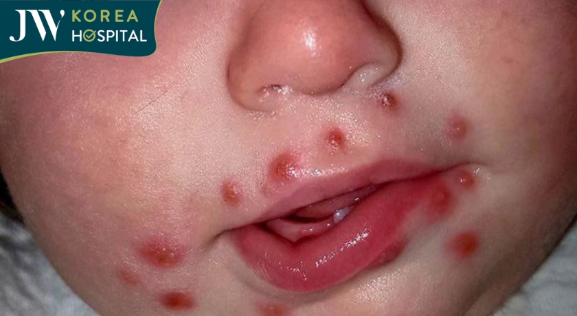 bệnh tay chân miệng ở trẻ nhỏ dễ lây lan