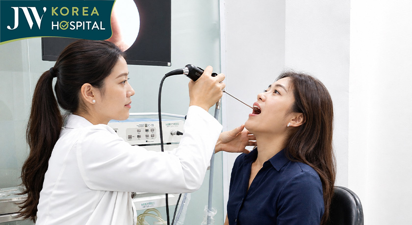 Khám tai mũi họng tại bệnh viện JW