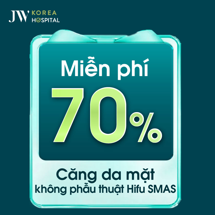 Bệnh viện JW miễn phí 70% căng da mặt không phẫu thuật J Plasma cho khách hàng U40 - U70