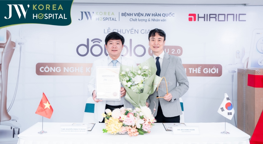 Công nghệ trẻ hóa đa tầng New Doublo 2.0 đã chính thức có mặt tại Bệnh viện JW