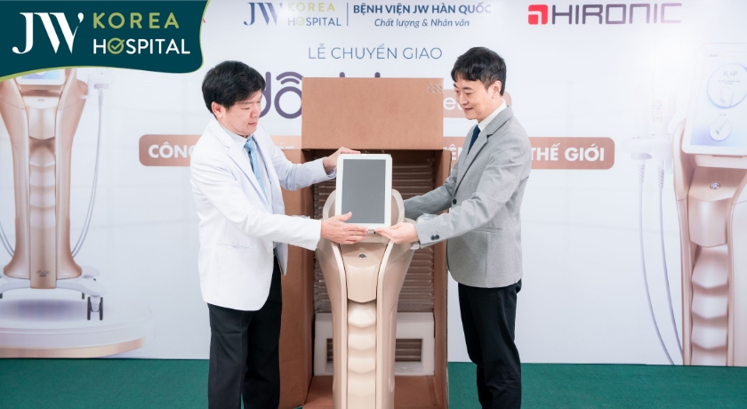 bệnh viện JW chính thức tiếp nhận công nghệ mới New Doublo 2.0 trong trẻ hóa đa tầng