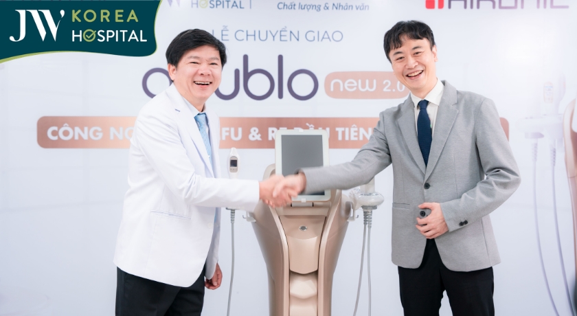 buổi chuyển giao công nghệ mới New Doublo 2.0 diễn ra thành công tốt đẹp tại Bệnh viện JW