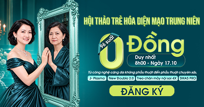 Banner khuyến mãi thẩm mỹ mới nhất từ bệnh viện JW