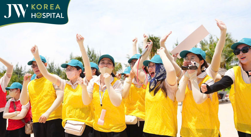 Teambuilding JW 2026 với chủ đề Lễ hội JW Đa Sắc quy tụ các thành viên Bệnh viện JW
