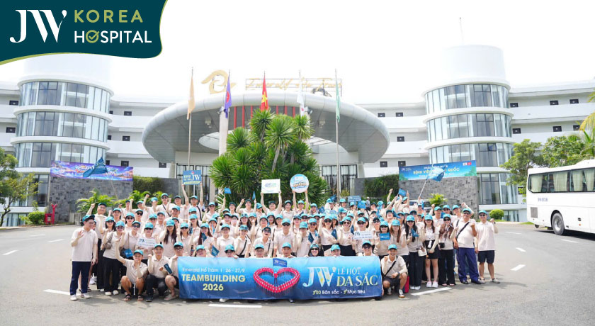 Teambuilding JW 2026 ghi dấu hành trình gắn kết của 100 bản sắc cùng một mục tiêu