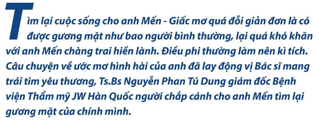 Tìm lại cuộc sống cho Anh Mến