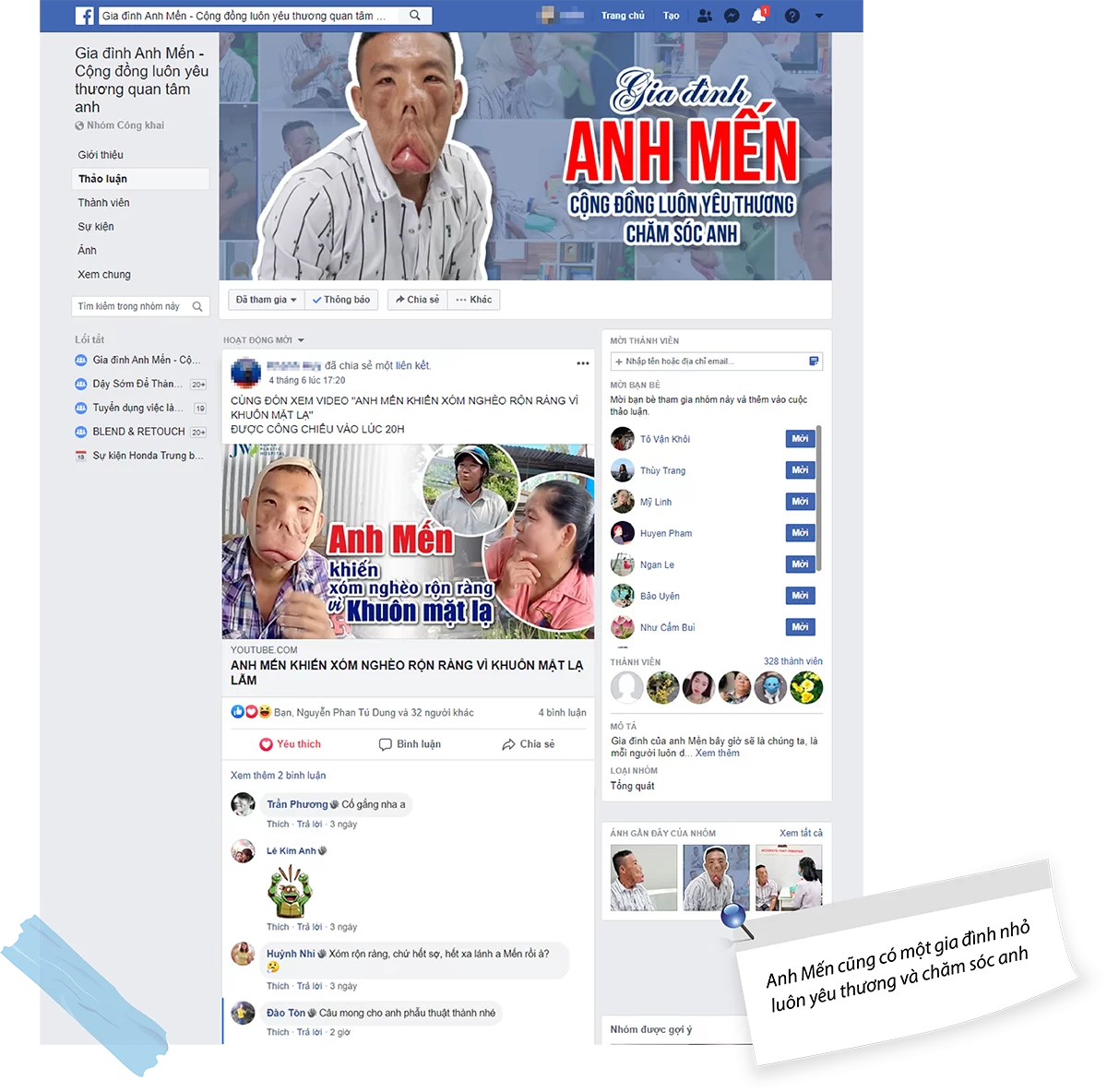 Tìm lại cuộc sống cho Anh Mến