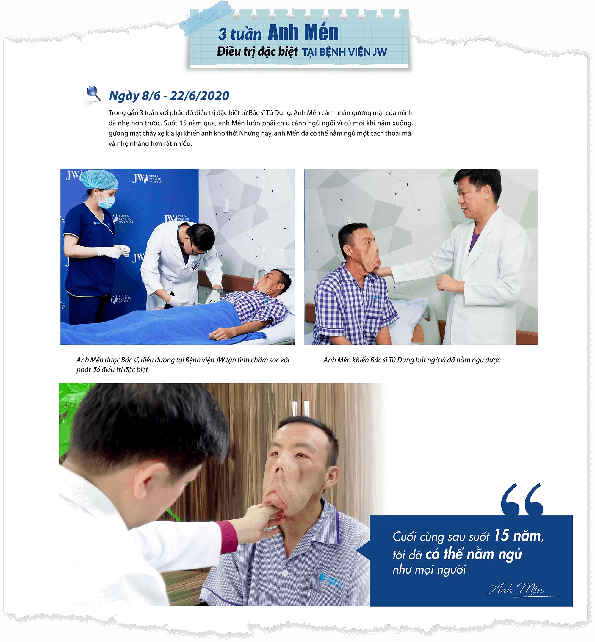 Tìm lại cuộc sống cho Anh Mến