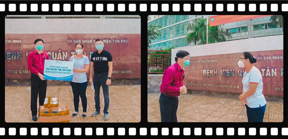 Bệnh viện JW tiếp sức chống dịch