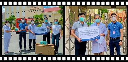 Bệnh viện JW tiếp sức chống dịch