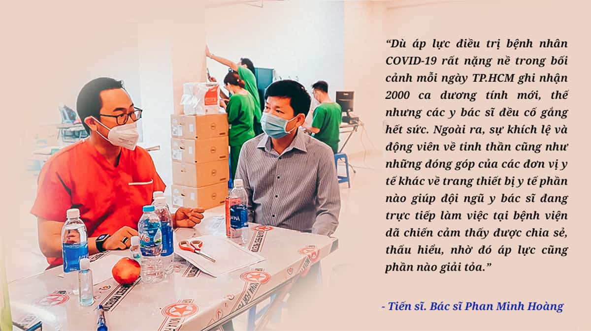 Bệnh viện JW tiếp sức chống dịch