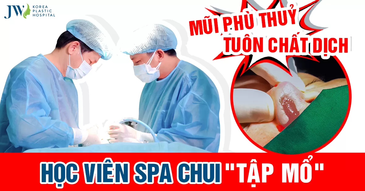 Sốc tận óc: chị gái mũi biến dạng như phù thuỷ do bị học viên spa chui thực hành mổ thẩm mỹ
