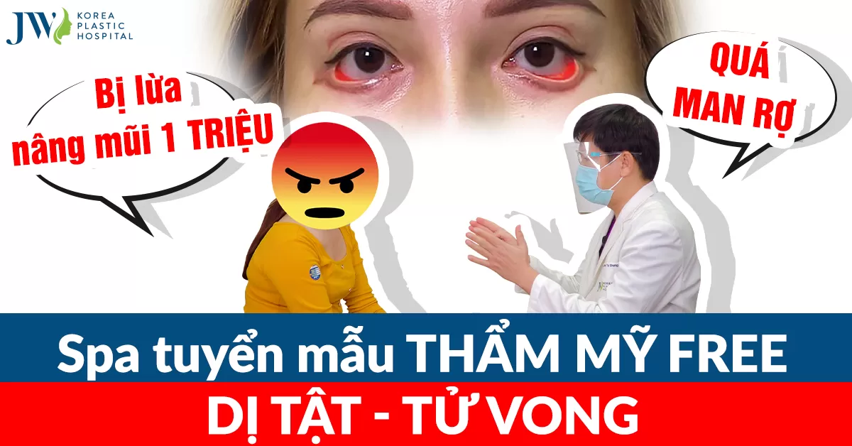 Thẩm mỹ viện chui tuyển mẫu cắt mí, nâng mũi dị tật suýt tử vong, bác sĩ Tú Dung phẫn nộ tột đỉnh