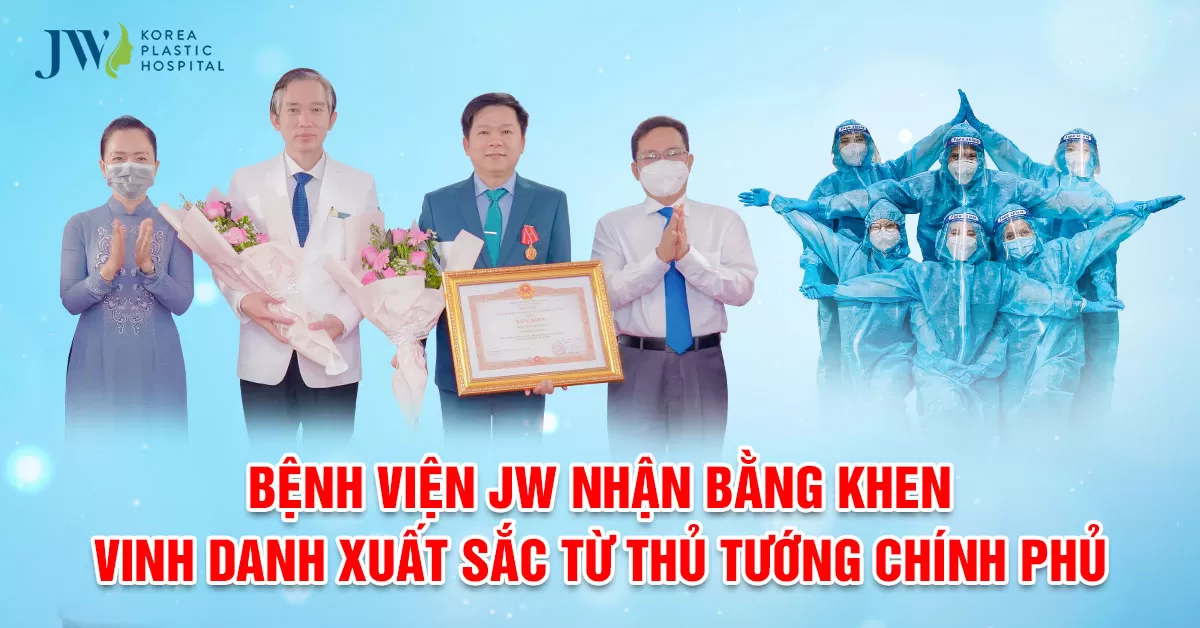 Bệnh viện JW nhận bằng khen vinh danh xuất sắc từ Thủ tướng Chính phủ