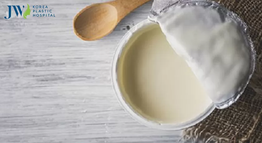 Cách đắp mặt nạ sữa chua không đường