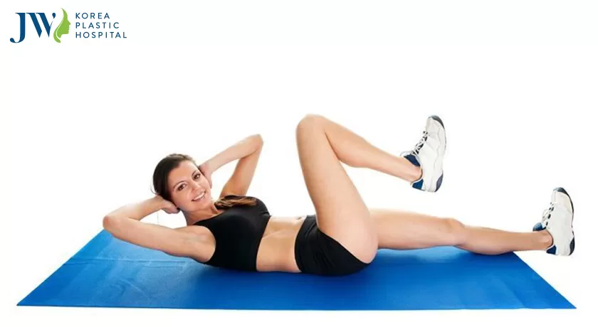 Giảm mỡ bụng trên với bài tập gập bụng nâng cao